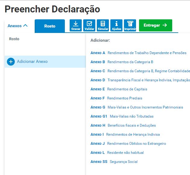 Como fazer o IRS : preencher declaração