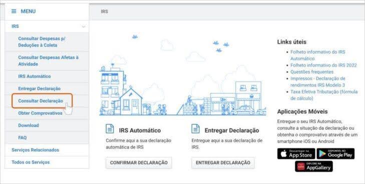 consultar a declaração