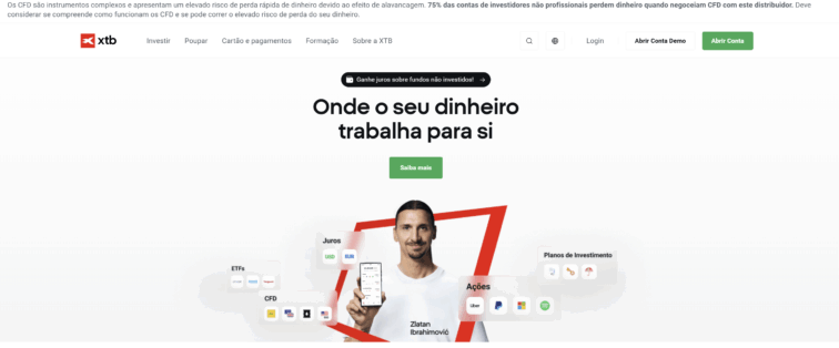 abrir conta na XTB