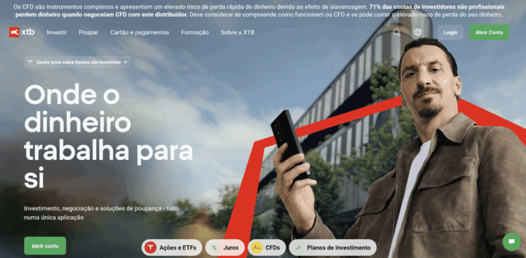 website xtb portugal