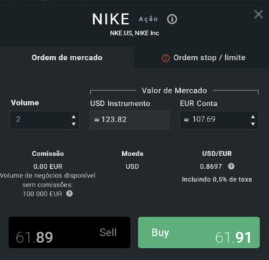 informação NIKE