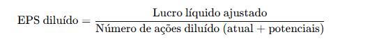 EPS diluído