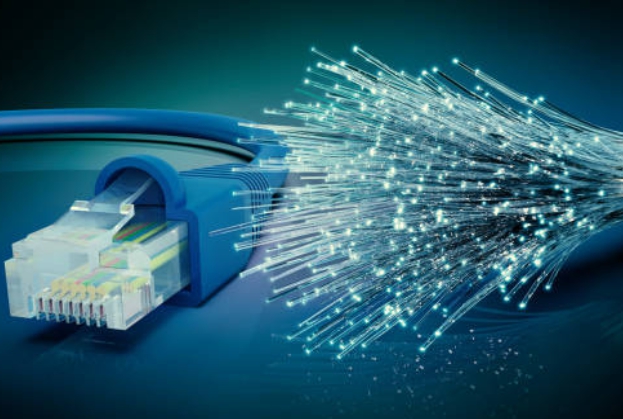 ADSL e fibra ótica