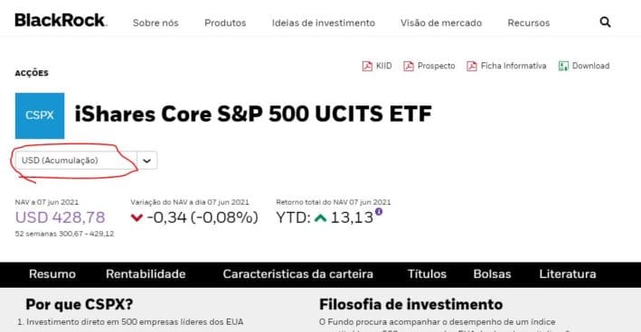 iShares Core S&P 500 UCITS ETF USD