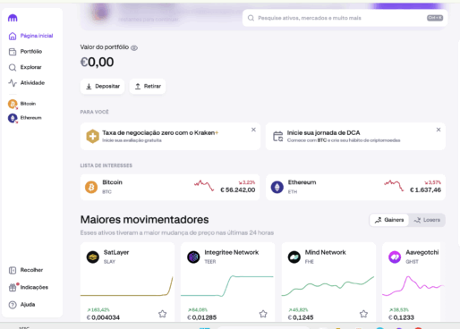 Conta Kraken Standard