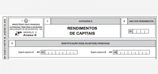 fiscalidade dos dividendos: rendimentos de capitais