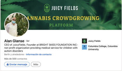 Ceo empresa Juicy Fields