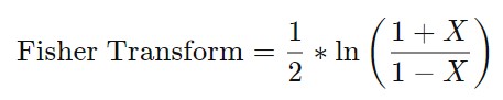 formula fisher transform
