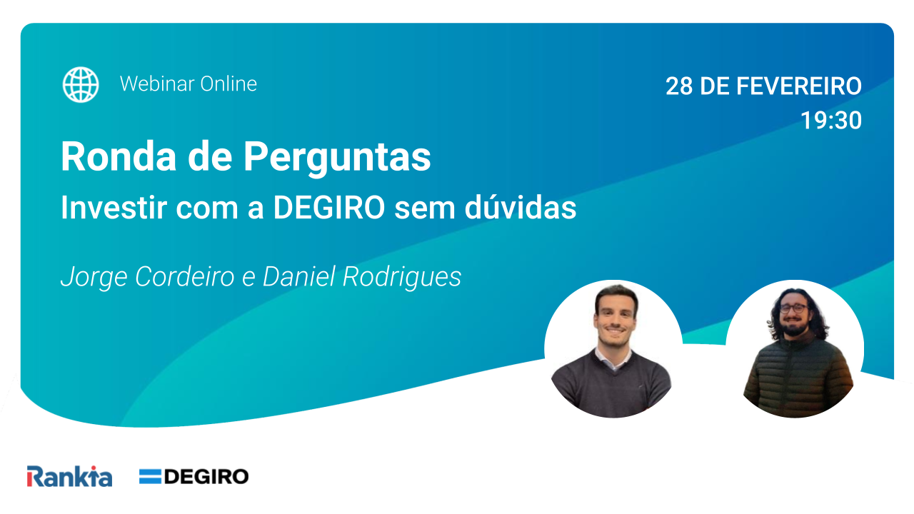 Ronda de perguntas: Investir com a DEGIRO sem dúvidas