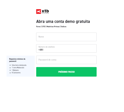 Como abrir conta na XTB: real e demo 2023 - Rankia Portugal