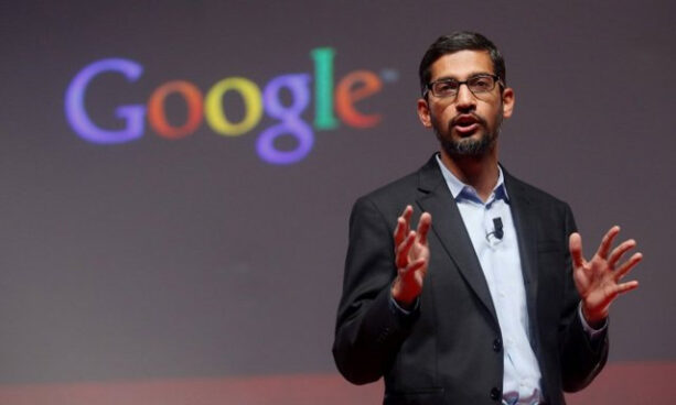 ações da google: sundar pichai