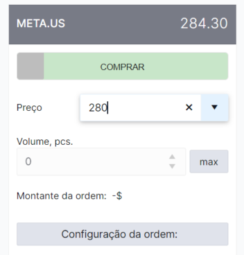 preço ação meta freedom 24