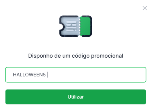 promoção Halloween Freedom24