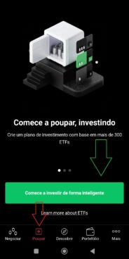 começar planos de investimento XTB