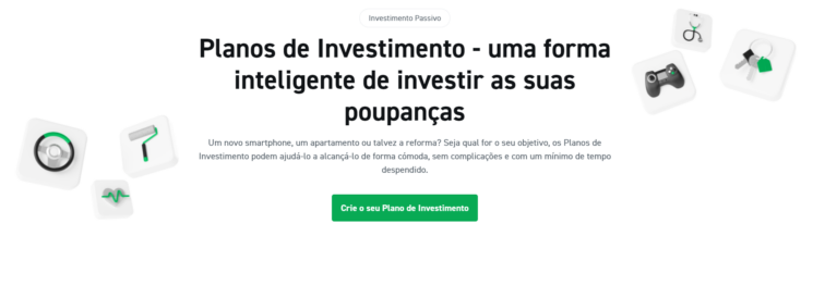 planos de investimento da XTB
