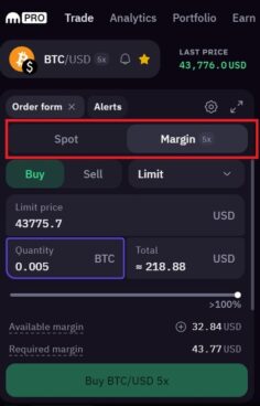 Margin trading