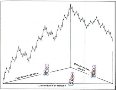 Como funciona a fractalidade na Fibonacci?