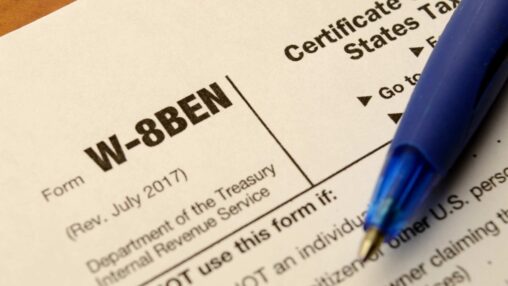 Image for Preencher o formulário W-8BEN: evita a dupla tributação