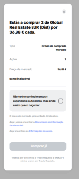comprar ETF na Trade Republic