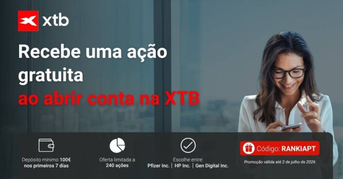 ação grátis XTB