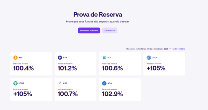 prova de reserva kraken