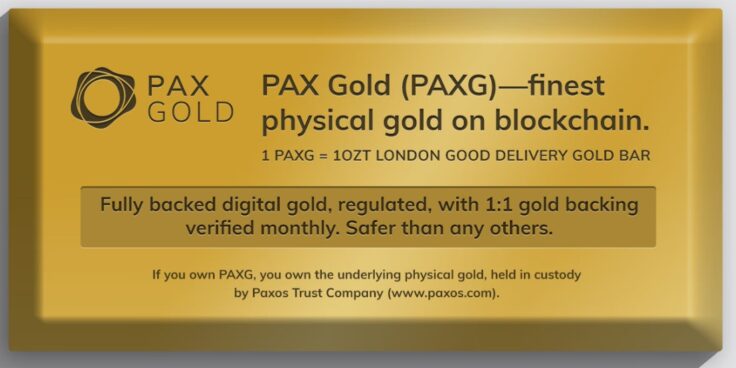 Vinculação do token PAXG a lingotes de ouro físico | Fonte: Paxos