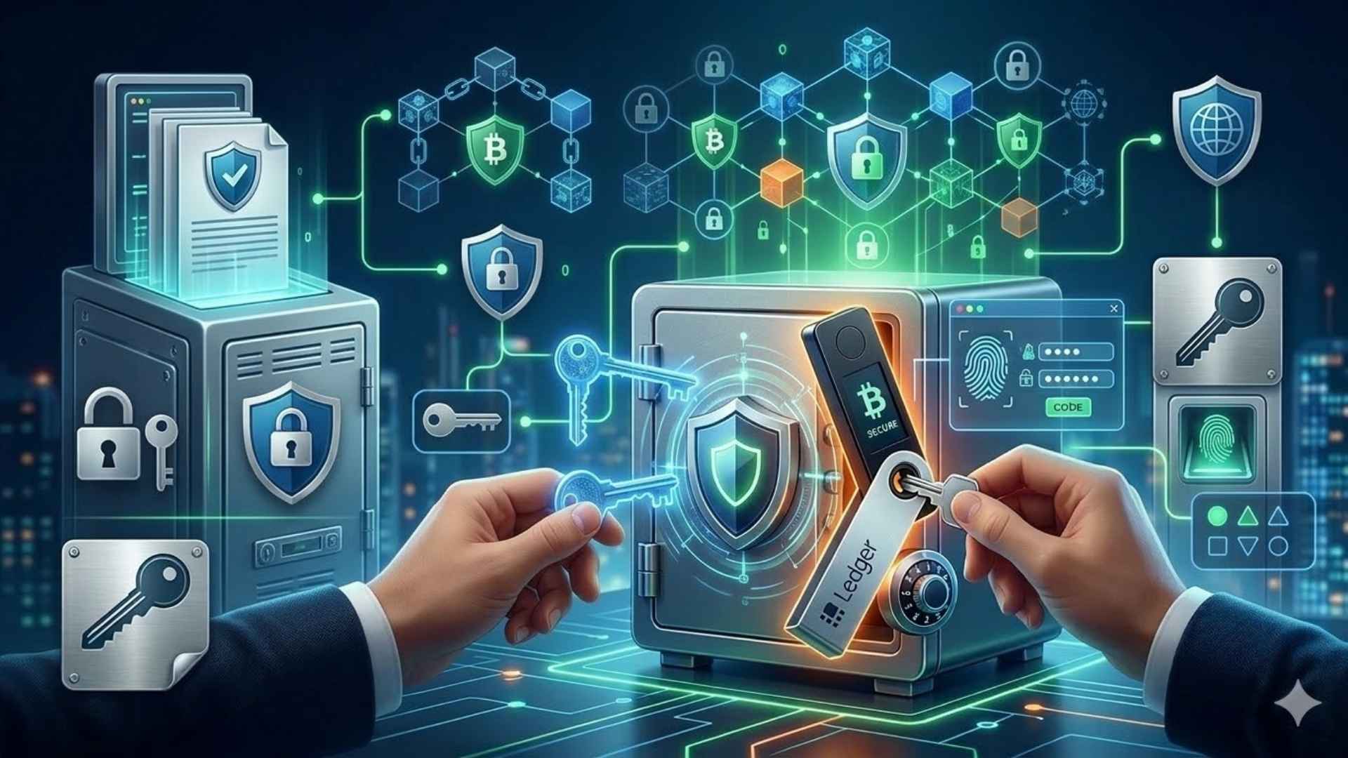 Como guardar criptomoedas com segurança