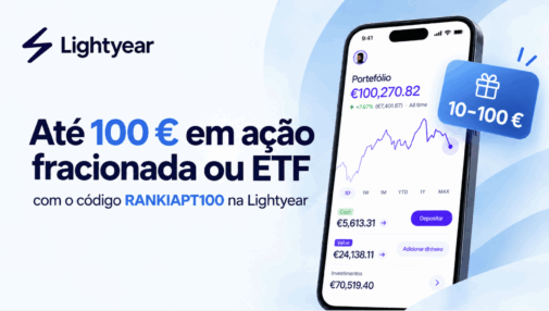 Image for Lightyear: código promocional RANKIAPT100 e até 100 € de recompensa