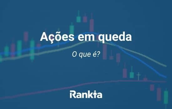 Ações em queda